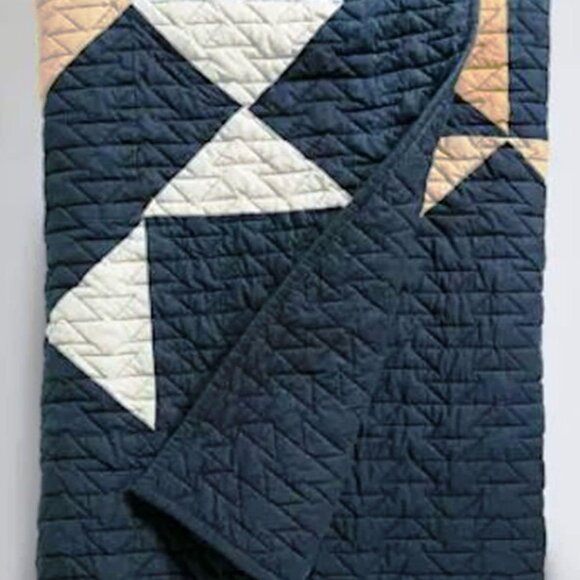 PENDLETON Lace River PIECED Queen QUILT SET ~ Stunning! - Picture 4 of 5